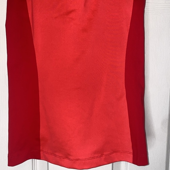 Nike Small Running Racer Back Tank Top Dri Fit Two Tone Pink Shelf Bra - Picture 3 of 7